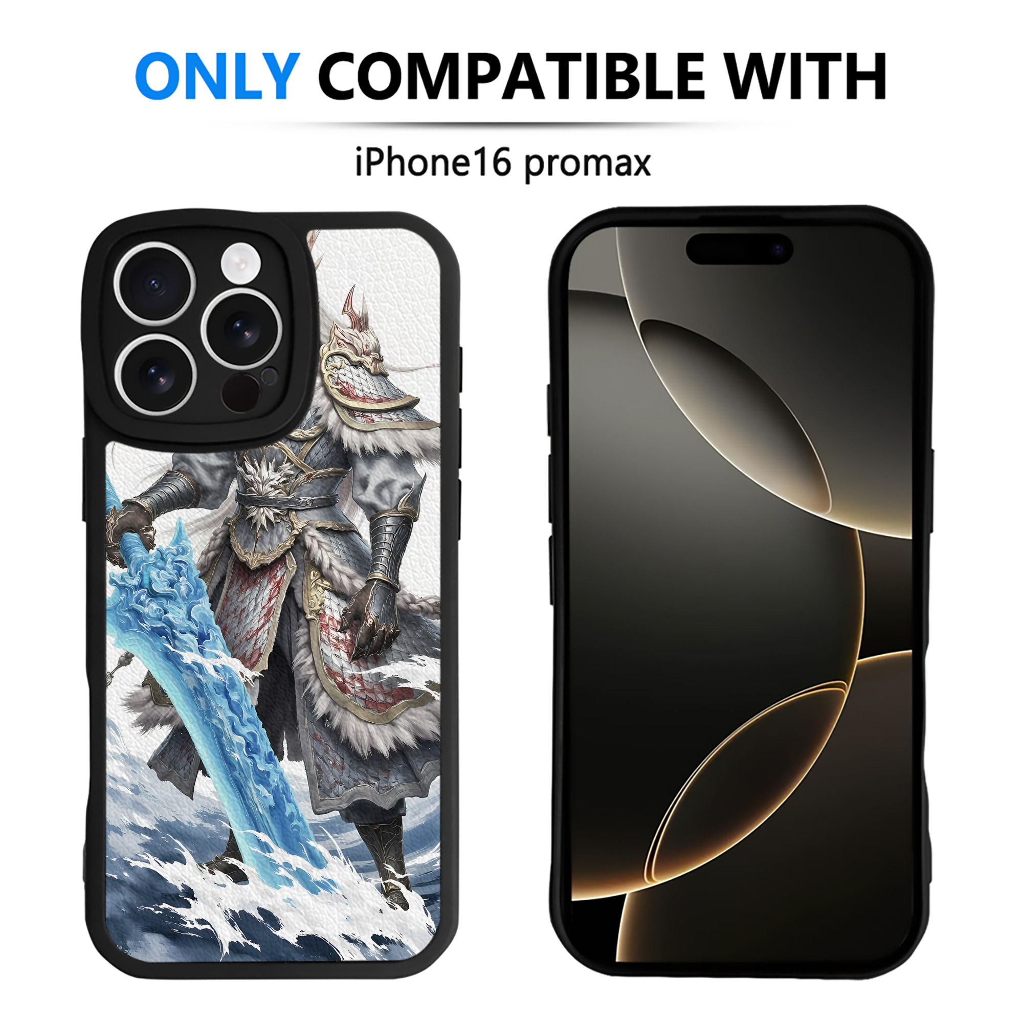 （画像用） Ne Zha 2 ナタ 魔童の大暴れ 【iPhone 16シリーズ対応】シリコンスマホケース（レザー調） 材質：シリコン